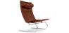 Buy Leather Armchair - Design Lounger - Bloy Cognac 16830 in the United Kingdom