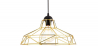 Buy  Industrial Design Ceiling Lamp - Retro Pendant Lamp - Nova Gold 58385 - prices