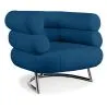 Buy Bivendun Armchair  - Faux Leather Dark blue 16500