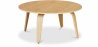 Buy Round Wooden coffee table - Ply Natural wood 13294 - in the UK