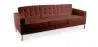 Leather Upholstered Sofa - 3 Seater - Konel image 9