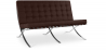 Buy Leather Upholstered Sofa - 2 Seater - Town  Chocolate 13263 - in the UK