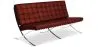 Leather Upholstered Sofa - 3 Seater - Town image 9