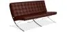 Leather Upholstered Sofa - 3 Seater - Town image 9