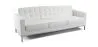 Polyurethane Leather Upholstered Sofa - 3 Seater - Konel image 9