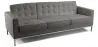 Polyurethane Leather Upholstered Sofa - 3 Seater - Konel image 9