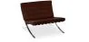 Design Armchair - Upholstered in Leather - Town image 9