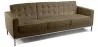 Polyurethane Leather Upholstered Sofa - 3 Seater - Konel image 9