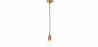 Buy Ceiling Lamp - Design Pendant Lamp - Gunde Gold 58545 - in the UK