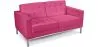 Polyurethane Leather Upholstered Sofa - 2 Seater - Konel image 9