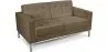 Polyurethane Leather Upholstered Sofa - 2 Seater - Konel image 9