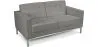Polyurethane Leather Upholstered Sofa - 2 Seater - Konel image 9