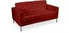 Leather Upholstered Sofa - 2 Seater - Konel image 9