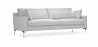 Buy Living-room Sofa 3 seats Fabric Light grey 26729 at Privatefloor