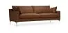 3 Seater Sofa - Fabric Upholstered - Uza image 9