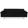 Buy Design Sofa Objective (3 seats) - Fabric Black 13258