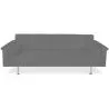 Buy Design Sofa Objective (3 seats) - Fabric Light grey 13258