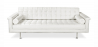 Buy 3 Seater Sofa - Polyurethane Upholstered - Objective White 13259 - prices