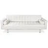 Buy Design Sofa Objective (3 seats) - Faux Leather White 13259