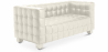 Buy Polyurethane Leather Upholstered Sofa - 2 Seater - Nubus Ivory 13252 - in the UK