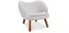 Fabric Upholstered Armchair - Scandinavian Design - Pelitano image 9