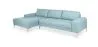 Chaise longue with 5 seats - Upholstered in fabric - Yemy image 9
