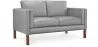 Leather Upholstered Sofa - 2 Seater - Mordecai image 9