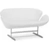 Buy Design Sofa - Svin  Sofa (2 seats) - Premium Leather White 13913