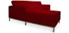 Chaise longue design - Upholstered in Polipiel - Nova image 9