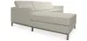 Chaise longue design - Upholstered in Polipiel - Nova image 9