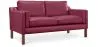 Polyurethane Leather Upholstered Sofa - 2 Seater - Chaggai image 9