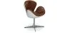 Armchair with Armrests - Aviator Style - Leather and Metal - Aviator image 9