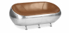 Buy 2 Seater Sofa - Aviator Design - Leather - Aviator Brown 26722 - prices