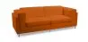 Polyurethane Leather Upholstered Sofa - 2 Seater - Cawa image 9