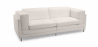 Buy Polyurethane Leather Upholstered Sofa - 2 Seater - Cawa Ivory 16611 home delivery