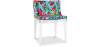 Buy Dining Chair - Transparent Legs - Patterned Design - Mademoiselle Transparent 54118 - in the UK
