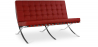 Buy Polyurethane Leather Upholstered Sofa - 2 Seater - Town  Red 13262 at Privatefloor