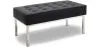 Design Bench - 2 seats - Upholstered in Leather - Konel image 9