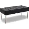 Buy Konel Bench (2 seats)  - Premium Leather Black 13214