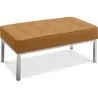 Buy Konel Bench (2 seats)  - Premium Leather Light brown 13214