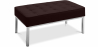 Buy Design Bench - 2 seats - Upholstered in Leather - Konel Cognac 13214 in the United Kingdom