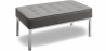 Buy Design bench - 2 seats - Upholstered in polyurethane - Konel Dark grey 13213 at Privatefloor
