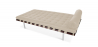Buy Bed - Designer Divan - Leather Upholstered - Town Taupe 13229 - in the UK