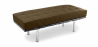 Buy Bench Upholstered in Polyurethane - 2 Seats - Town  Brown 13219 at Privatefloor