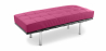Buy Bench Upholstered in Polyurethane - 2 Seats - Town  Pink 13219 home delivery