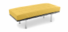 Buy Bench Upholstered in Polyurethane - 2 Seats - Town  Yellow 13219 - prices