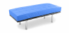 Buy Bench Upholstered in Polyurethane - 2 Seats - Town  Light blue 13219 with a guarantee