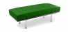 Buy Bench Upholstered in Polyurethane - 2 Seats - Town  Dark green 13219 home delivery