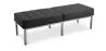 Bench Upholstered in Leather - 3 Seats - Kannes image 9