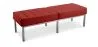 Bench Upholstered in Leather - 3 Seats - Kannes image 9